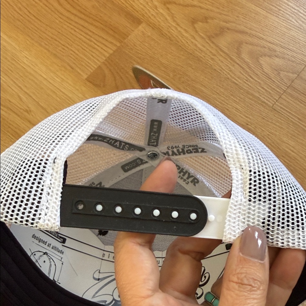 NWT SDSU Black White Final Four Trucker Cap 2023 Commemorative - Picture 5 of 7